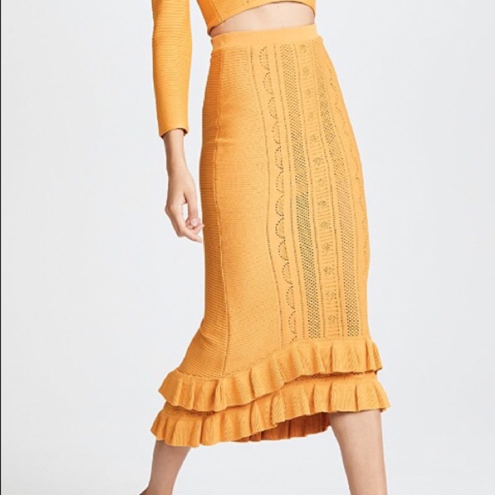 Alice McCall yellow skirt - never worn with tags!